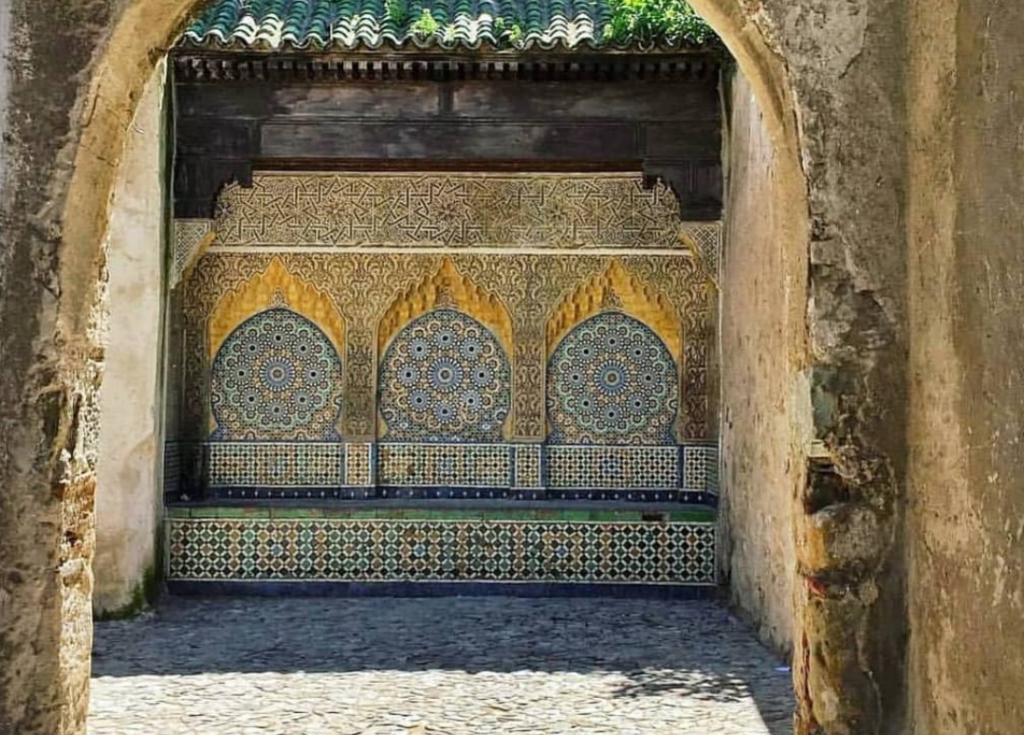 Inside the Kasbah of Tangier